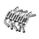 5pcs DIY Jewelry Copper Magnetic Clasp Lady Accessory Findings Home Gifts Silver