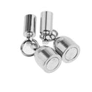 5pcs DIY Jewelry Copper Magnetic Clasp Lady Accessory Findings Home Gifts Silver