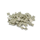 100 Pieces Celtic Knot Square Shape Tibetan Silver Loose Beads Jewelry Findings