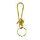 Metal Snap Lanyard Clip Hook Carabiner Camping Loaded Clasp Keyring Buckle