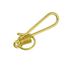 Metal Snap Lanyard Clip Hook Carabiner Camping Loaded Clasp Keyring Buckle