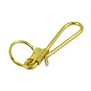 Metal Snap Lanyard Clip Hook Carabiner Camping Loaded Clasp Keyring Buckle