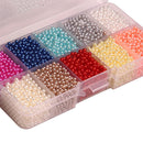 5500 Pieces Colored Faux Pearls No Hole ABS Beads DIY Jewelry Making