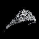 Exquisite Diamond Crystal Tiara Crown Princess Headdress for Wedding Pageant