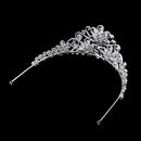 Exquisite Diamond Crystal Tiara Crown Princess Headdress for Wedding Pageant