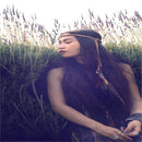 Bohemian Feathers Headband Headpiece Handmade Braided Rope Cord Headband