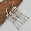Women Retro Jewelry Boho Ethnic Tassel Drop Dangle Vintage Hook Earrings