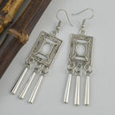 Women Retro Jewelry Boho Ethnic Tassel Drop Dangle Vintage Hook Earrings