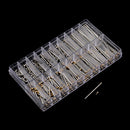 Watch Pin Friction Strap Pressure Bars with Rivet Ends Size 10mm-28mm