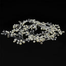 Hair Vine 41'' Wedding Bridal Headband Rhinestone Pearl Headpiece Jewelry