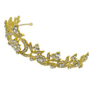 Bridal Wedding Headpiece Crystal Tiara Crown Hair Accessories Veil Headband