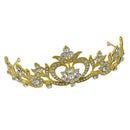 Bridal Wedding Headpiece Crystal Tiara Crown Hair Accessories Veil Headband
