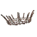 Retro Rhinestone Crown Women Bridal Tiara Wedding Headpiece Hair Accessories