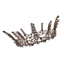 Retro Rhinestone Crown Women Bridal Tiara Wedding Headpiece Hair Accessories