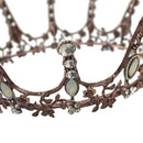 Retro Rhinestone Crown Women Bridal Tiara Wedding Headpiece Hair Accessories