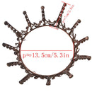 Retro Rhinestone Crown Women Bridal Tiara Wedding Headpiece Hair Accessories