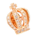 Vintage Boho Victoria King Queen Crown Crystal Brooch Pin Wedding Xmas Gift