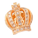 Vintage Boho Victoria King Queen Crown Crystal Brooch Pin Wedding Xmas Gift