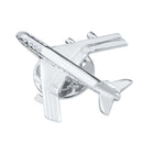 Men's Fashion Silver Airplane Button Collar Clip Brooch Pin Jewelry Gift