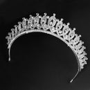 Fashion Silver Bridal Tiaras Crystal Hairband Princess Crown Hairband