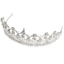 Fancy Silver Bridal Crystal Tiaras Cute Princess Crown Women Hair Accessory