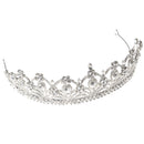 Fancy Silver Bridal Crystal Tiaras Cute Princess Crown Women Hair Accessory