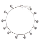 Fashion Flatfish Metal Jingle Bell Anklet Ankle Bracelet Jewelry Foot Chain