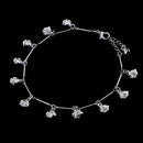 Fashion Flatfish Metal Jingle Bell Anklet Ankle Bracelet Jewelry Foot Chain