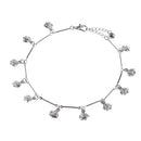 Fashion Flatfish Metal Jingle Bell Anklet Ankle Bracelet Jewelry Foot Chain
