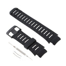 Black Waterproof Suunto Xlander Strap Black Rubber Replace with Tool Set