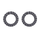 1 Pair Fashion Charm Women Lady All Occasions Ear Studs Cloth