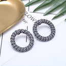 1 Pair Fashion Charm Women Lady All Occasions Ear Studs Cloth