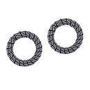 1 Pair Fashion Charm Women Lady All Occasions Ear Studs Cloth