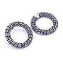 1 Pair Fashion Charm Women Lady All Occasions Ear Studs Cloth