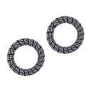1 Pair Fashion Charm Women Lady All Occasions Ear Studs Cloth