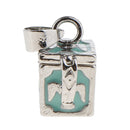 Vintage Geometric Cubic Urn Pendant Memorial Keepsake Charms Locket Jewelry