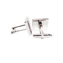 Fashion Metal Copper Squre Flat Cufflinks Men's Shirt Geometrical Cufflinks