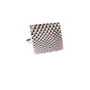 Fashion Metal Copper Squre Flat Cufflinks Men's Shirt Geometrical Cufflinks