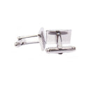 Men Fashion Stripe Rectangle Cufflinks Shirt Cuff Link For Wedding Bussiness
