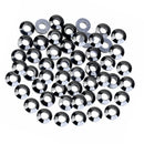 Charm 100 Pcs 8mm Round DMC Hot Fix Rhintone Crystal Clothing Accessories