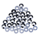 Charm 100 Pcs 8mm Round DMC Hot Fix Rhintone Crystal Clothing Accessories