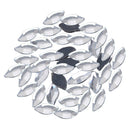 Distinctive Charm 100pcs Eye DMC Hot Fix Rhinestones Garment Accessories