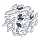Distinctive Charm 100pcs Eye DMC Hot Fix Rhinestones Garment Accessories