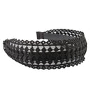 Wide Alice Hair Band Lace Fabric Headband Fashion Hair Jewelry Accessories