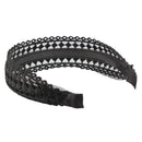 Wide Alice Hair Band Lace Fabric Headband Fashion Hair Jewelry Accessories