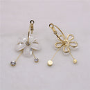 Fashion Women Jewelry Sweet Five Fowers Earrings Fringed Flowers Ear Studs