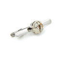 Steampunk Gothic Tie Bar Watch Movement Watch Part Design Tie Clips Mens