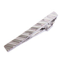 Brass Stripe Tie Bar Business Formal Tie Clip Mens Father's Day Gift Jewelry