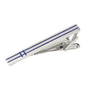Brass Tie Bar Men's Formal Tie Clip With Stripe Elegant Necktie Bar Design