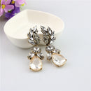Women Luxury Rhinestone Elegant Drop Dangle Earring Stud Statement Jewelry